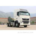 SINOTRUK HOWO 371HP usado trator Head pneus novos